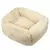 Cama de luxo para cães, camas quadradas longas de pelúcia para cães pequenos,