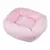 Cama de luxo para cães, camas quadradas longas de pelúcia para cães pequenos, - comprar online