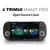 Console de videogame retrô trimui smart pro, jogo portátil, tela ips de 4,96 p na internet