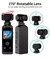 Câmera de ação de bolso 4K Ultra HD 270 ° Mini câmera esportiva rotativa Vl