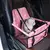 Assento de Carro para animais de estimação, Saco Portátil com Cinto de Segurança, Assento de Carro para Cachorro - loja online