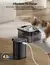 DownyPaws 2.5L Fonte de água automática de aço inoxidável para gatos 4000mAh