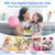 Câmera digital infantil, filmadora com zoom 16x, câmeras compactas 1080p 44mp - loja online