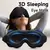 Máscara de dormir 3d 100% bloquekout luz máscara de sono para os olhos máscar - comprar online