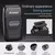 Kit Máquina de Cortar Cabelo Barbeador Elétrico Kemei