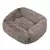 Cama de luxo para cães, camas quadradas longas de pelúcia para cães pequenos,