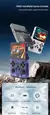 R36S retro console de videogame portátil 64GB jogo tela IPS de 3,5 polegadas co