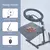 Suporte para Fotografia com Iluminação 26cm Ringlight Tripé Suporte Foto Led - comprar online