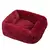 Cama de luxo para cães, camas quadradas longas de pelúcia para cães pequenos, na internet