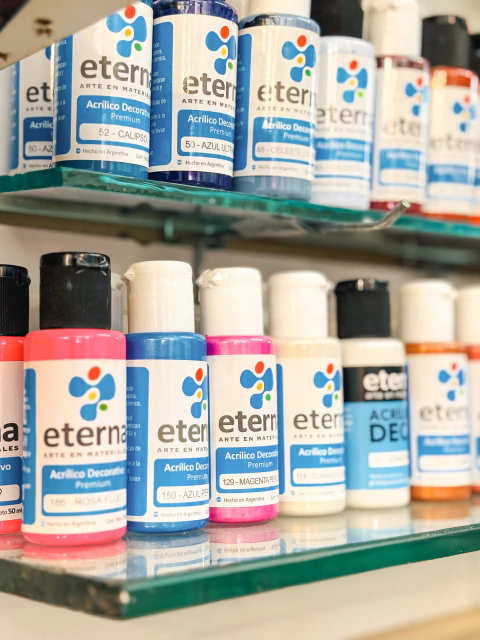 Pintura Acrilico decorativo Eterna Pote x 250 cc.
