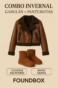 OFERTA: Campera Gamulán + Pantubotas en internet