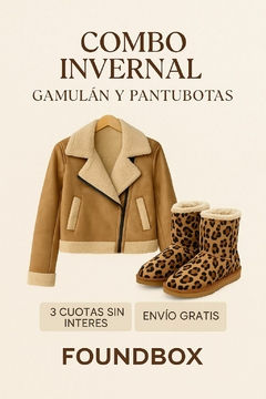 OFERTA: Campera Gamulán + Pantubotas - Found Box
