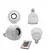 Lampada musical Bluetooth De Led Caixa De Som C Controle Rgb 12W - loja online