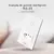 Interruptor Inteligente Wi-Fi com Tomada LED – Controle por App Tuya, Alexa e Google Home, 110-220V