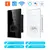 Interruptor de Parede Inteligente Wi-Fi com Monitoramento de Energia – Vidro, 2 Botões e Controle por App Tuya para Casa Inteligente