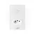 Interruptor Inteligente Wi-Fi com Tomada LED – Controle por App Tuya, Alexa e Google Home, 110-220V - loja online
