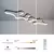 Smart Home Alexa Google Home Minimalista Led Luzes Pendentes Para Sala de Jantar - comprar online