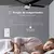Interruptor Inteligente Wi-Fi para Ventilador e Luz – Touch Screen, Controle por App Tuya e Assistentes de Voz na internet
