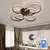 Imagem do Lustre LED Inteligente Neo Brilho com Controle e App – Compatível com Alexa, Moderno e Regulável para Sala, Quarto e Escritório