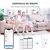 Interruptor Inteligente Wi-Fi para Ventilador e Luz – Touch Screen, Controle por App Tuya e Assistentes de Voz