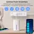 Filtro de Linha Inteligente Wi-Fi AVATTO – 4 Tomadas, 2 USB, 2 Tipo-C, Control