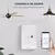 Interruptor Inteligente Wi-Fi para Ventilador e Luz – Touch Screen, Controle por App Tuya e Assistentes de Voz - loja online
