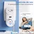 Plugue WiFi Inteligente para Alexa e Tuya, 2 Portas USB Portáteis, Proteção Contra Superfícies, Tuya, WiFi, 16A - comprar online