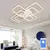 Imagem do Lustre LED Inteligente Neo Brilho com Controle e App – Compatível com Alexa, Moderno e Regulável para Sala, Quarto e Escritório