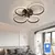 Lustre LED Inteligente Neo Brilho com Controle e App – Compatível com Alexa, Moderno e Regulável para Sala, Quarto e Escritório - Genius Connect Home