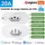 Adaptador TNCE Tuya para tomada brasileira de 16/20A, tomada WIFI ou Zigbee com monitor de energia, controle inteligente de saída, compatível com comando de voz do Google Home Alexa. na internet