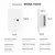 Interruptor Inteligente Wi-Fi para Ventilador e Luz – Touch Screen, Controle por App Tuya e Assistentes de Voz