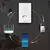 Interruptor Inteligente Wi-Fi com Tomada LED – Controle por App Tuya, Alexa e Google Home, 110-220V - Genius Connect Home