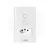 Interruptor Inteligente Wi-Fi com Tomada LED – Controle por App Tuya, Alexa e Google Home, 110-220V - comprar online