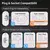 Imagem do Adaptador TNCE Tuya para tomada brasileira de 16/20A, tomada WIFI ou Zigbee com monitor de energia, controle inteligente de saída, compatível com comando de voz do Google Home Alexa.