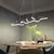 Smart Home Alexa Google Home Minimalista Led Luzes Pendentes Para Sala de Jantar - loja online