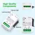 Interruptor de Luz Inteligente Sem Fio 433MHz – Mini Receptor RF 10A para Controle Remoto de Lâmpadas, Ventiladores e LEDs (110V-220V) - comprar online