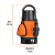 Bomba sumergible plástica, 1-1/2 HP para agua sucia, Truper en internet