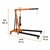 Pluma hidráulica 2 ton, plegable, Truper - FerreTax 