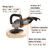 Pulidora velocidad variable 7", 1200W, TRUPER PRO - comprar en línea