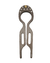 Imagem do PALITO HAIR PIN GRANDE COM STRASS