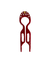 PALITO HAIR PIN MÉDIO COM STRASS - comprar online