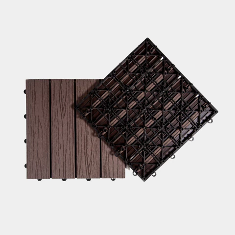 BALDOSA VETEADA | MARRON OSCURO 30X30 CM