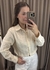 Camisa bordada viscolinho