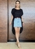 Blusa tricot vazado - comprar online