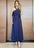 Vestido midi frente cruzada - comprar online