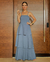 Vestido longo em camadas - comprar online