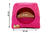 Cama Iglu e Toca Para Cachorro Luppet Rosa Poa (LP1216-01) - Bicho Mimado