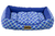 Cama Retangular para Cachorro ou Gato Luppet Azul Geométrico (LP9021-01) - comprar online