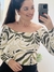 BODY MANGA LONGA ESTAMPADO - comprar online