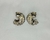 Brinco metal dois banhos - comprar online